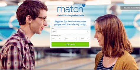 sign up for match dating site